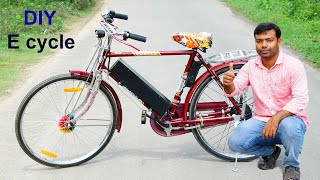 DIY Electric Bike with EBike Conversion Kit বাড়িতে ইলেকট্রিক সাইকেল কিভাবে তৈরি করবেন I [upl. by Ailema]