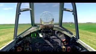 IL2 Cliffs of Dover  Tutorial  HurricaneMkI Rotol 100Oct Standard Landing Procedure [upl. by Naimed795]