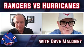 Rangers vs Hurricanes Preview with Dave Maloney [upl. by Ehcnalb]