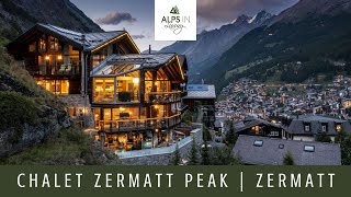 Chalet Zermatt Peak  Luxury Summer Chalet in Zermatt  Alps In Luxury [upl. by Accebber]