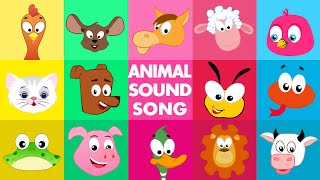 Animal sound song  Nursery Rhyme Videos For Toddlers  Cartoon Songs For Babies by Kids Tv [upl. by Merrel]