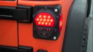 Jeep JK LED Military Tail Lamp [upl. by Belding607]