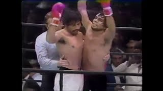 Roberto Duran vs Carlos Palomino Highlights [upl. by Kletter]