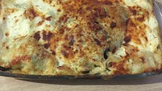 Ispanaklı LazanyaSpinat Lasagne rezept in der Infobox [upl. by Ahsiener276]