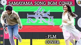 Samayama Song BGM Cover  Hi Nanna Movie Song  Hesham Abdul Wahab Music  FLM Cover  Raj Pianist [upl. by Matteo31]