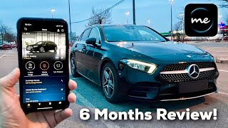 MERCEDES ME APP 6 MONTHS REVIEW IS IT WORTH IT  2019 MERCEDES A CLASS [upl. by Pasco]