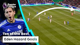 10 BEST Eden Hazard Goals  Premier League [upl. by Wynn457]