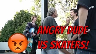 SKATERS vs HATERS 29  Skateboarding Compilation 2017  Skaters vs Angry People [upl. by Quitt272]