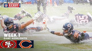 San Francisco 49ers vs Chicago Bears  Week 1 2022 Game Highlights [upl. by Lundquist]