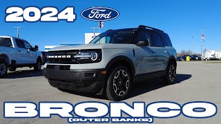 REVIEW  2024 FORD BRONCO SPORT OUTERBANKS [upl. by Ihcelek]