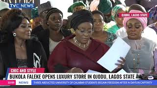 Bukola Faleke Opens Luxury Store In Ojodu Lagos State [upl. by Cavuoto]