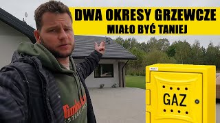 Podsumowanie dwóch okresów grzewczych Trzeci sezon ogrzewania domu gazem Koszt ogrzewania domu [upl. by Helyn]