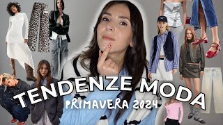 TENDENZE MODA PRIMAVERA 2024  spring summer fashion trends 2024  maria silvestro [upl. by Miche]