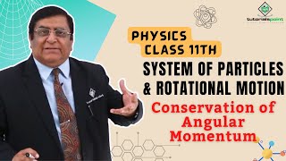 Class 11th– Conservation of Angular Momentum  Tutorials Point [upl. by Nickolaus262]