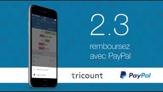 Tricount  remboursez avec PayPal [upl. by Yrrac750]