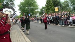 Bundesfanfarenkorps Neuss Furth auf dem Kaarster Schützenfest 2011 [upl. by Ardnasella]