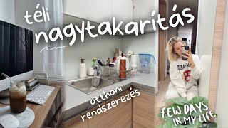 FEW DAYS IN MY LIFE • nagytakarítás rendszerezés téli cipő haul [upl. by Akiehsal]