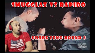 SMUGGLAZ VS RAPIDO  TINDI NG LABAN  FLIPTOP REACTION [upl. by Ahsoyek]