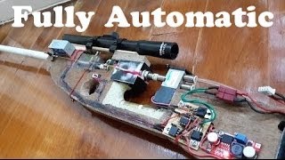 Homemade Airsoft Auto Sniper Rifle [upl. by Germana205]