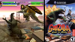 Godzilla Destroy All Monsters Melee  GameCube Gameplay [upl. by Wat]