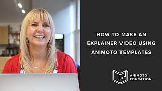 How To Make An Explainer Video With Animoto Video Templates [upl. by Breen]