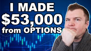 I Made 53000 in Two Months Trading Options  Here is How [upl. by Euqnomod]