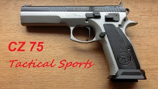 CZ 75 Tactical Sports Unboxing  First shots amp IPSC training [upl. by Roque]