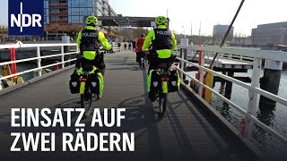 Einsatz auf zwei Rädern in Kiel Mit der Fahrradpolizei auf Streife  Die Nordreportage  NDR Doku [upl. by Arianna]