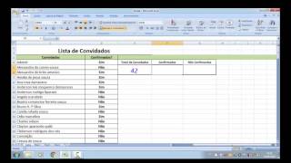 Função Contse no Excel [upl. by Connett]