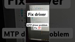 How to fix MTP driver problem  How to MTP driver problem solve  MTP driver fix kaise kare [upl. by Atibat]