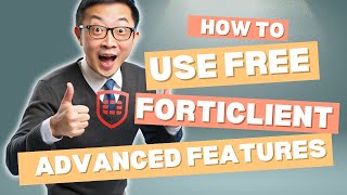 Use FortiClient Advanced Featuers Free Autoconnect  Always Up [upl. by Yrogreg]