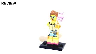 LEGO Collectable Minifigures Diner Waitress Set 7100213 Silent Review [upl. by Erdnua279]