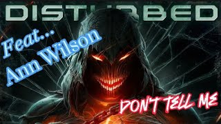 Disturbed feat Ann Wilson  quotDont tell mequot reaction [upl. by Cirilla]