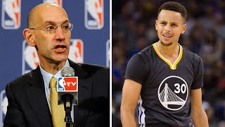 Steph Curry OUTED by Adam Silver for Blocking All Star Draft from Being Televised [upl. by Nimaynib]