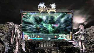 Dissidia 012 Final Fantasy Lightning vs Ultimecia [upl. by Anauqcaj442]