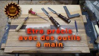 Être précise avec des outils à main technique de menuiserie [upl. by Curry]