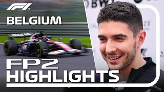 FP2 Highlights  2024 Belgian Grand Prix [upl. by Aisayt12]