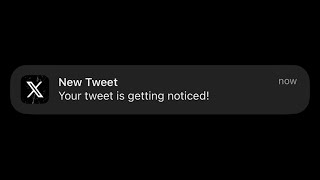 Tweet X Notification Sound Effect nocopyright [upl. by Shantha]