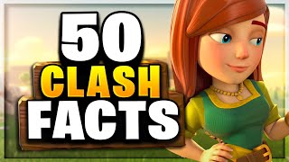 50 Random Facts About Clash of Clans Episode 9 [upl. by Battat698]