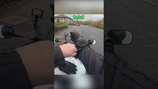 FORGETTING the HELMET STRAP bikelife cbr600 motorbike motovlog filtering helmet [upl. by Trebornhoj]