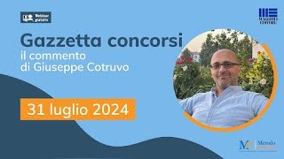 Gazzetta Concorsi 31724 Concorso INL bandi Comune Napoli [upl. by Hey589]