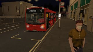 Omsi 2 London Addon  Route 201 Herne Hill  Streatham [upl. by Burris]