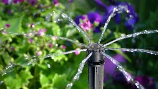 Antelco Shrubbler ® 360° and 180° Adjustable Flow Micro Irrigation Drippers Installation [upl. by Berrie]