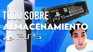 TODO sobre el ALMACENAMIENTO en PS5  PlayStation 5  M2 SSD  Guía  Precios [upl. by Anilehs]