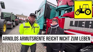 18122023 Berlin ArmutsRente von Arnold Niedersachsen reicht nicht zum Leben Bauerndemo Ampel [upl. by Julie906]