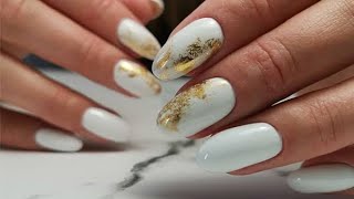 Shimmering Gold Nails To Elevate your Manicure  Nail Designs [upl. by Eceirtal]