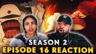 SUKUNA VS JOGO WAS INCREDIBLE  Jujutsu Kaisen S2 Ep 16 Reaction [upl. by Anitnamaid]