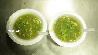 Chicken Lemon Coriander Soup Simple Recipe  How To Make Chicken Lemon Coriander Soup [upl. by Rann94]