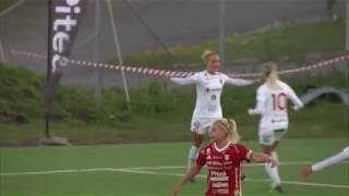 20180616 Piteå IF  FC Rosengård [upl. by Sseb]