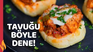 Püreli Tavuk Sote Tarifi 👌🏻😋 Airfryer’da Nefis İftar Yemeği 😍 [upl. by Olatha]